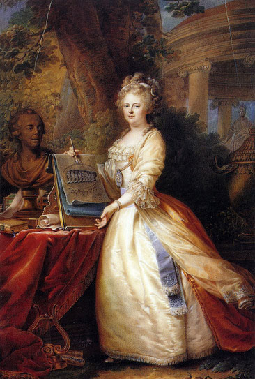 Portrait of Maria Feodorovna (1759-1828), Tsarina of Russia